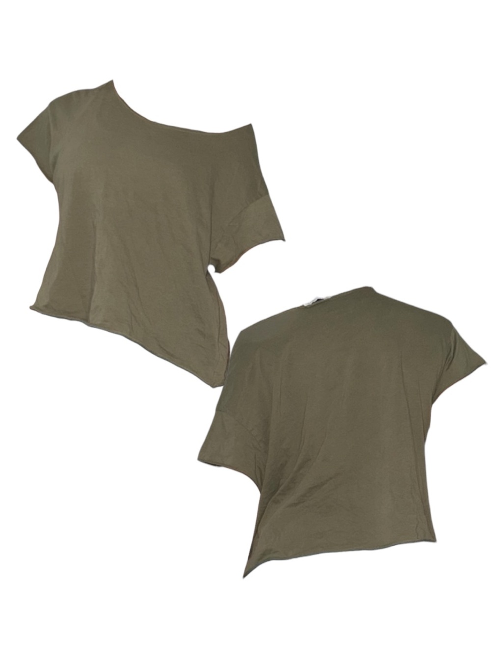 Zara Olive Short Sleeve Women's Tee